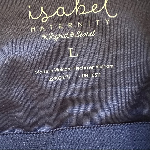 Isabel Maternity by Ingrid & Isabel Midnight Sky Active Tank - Picture 5 of 5